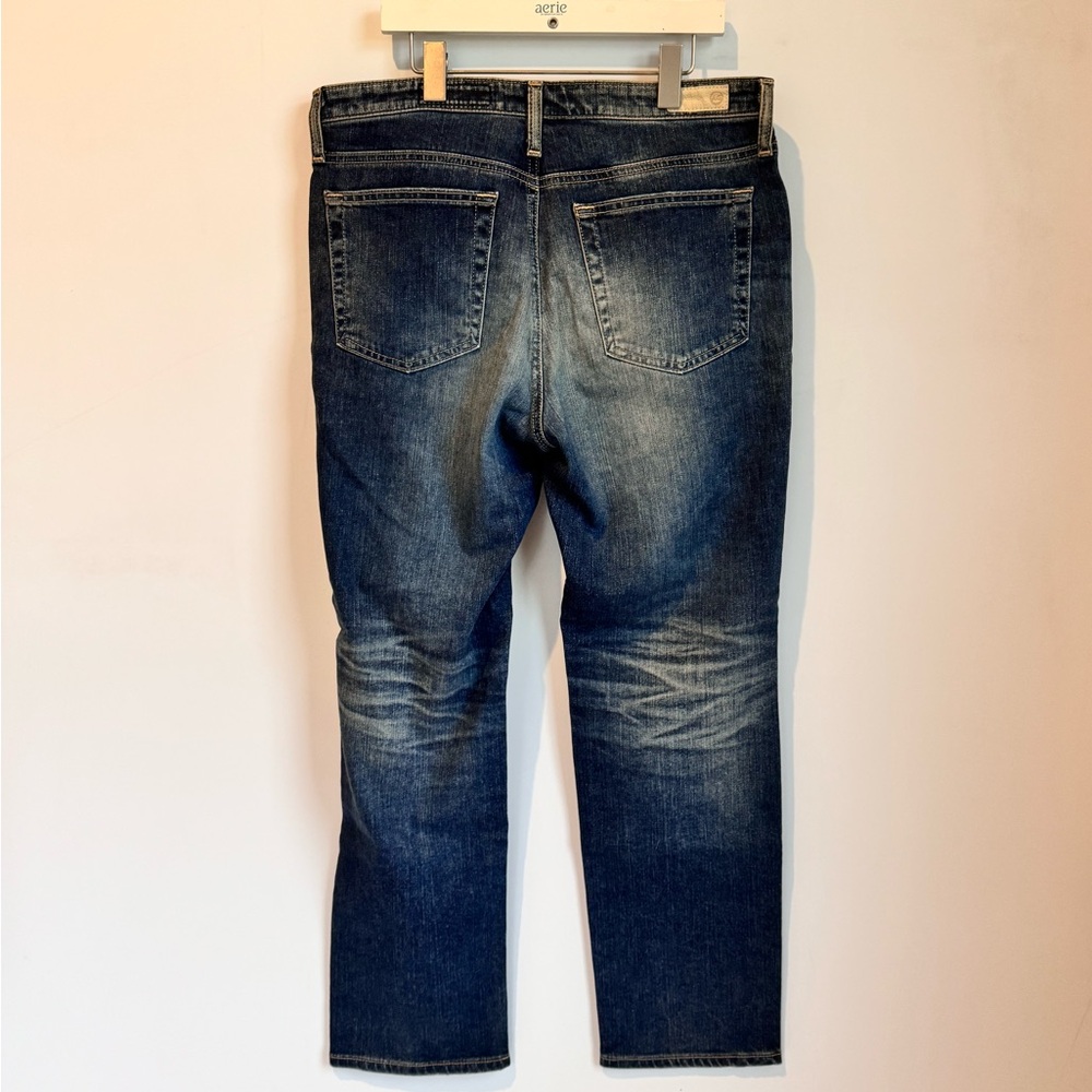 AG The Isabelle High Rise Straight Crop Jeans AG41310 BW 19023 Distressed Sz 31R - Picture 10 of 10